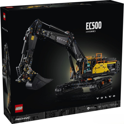 Конструктор LEGO Technic Экскаватор Volvo EC500 Hybrid (42215) – LEGO