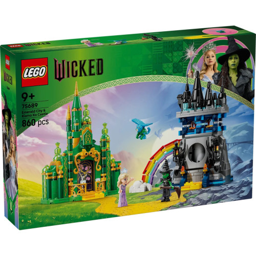 Конструктор LEGO Wicked Емеральд-сіті і замок Кіамо Ко (75689) – LEGO