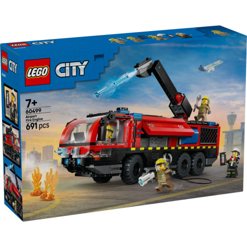 Конструктор LEGO City Пожарный грузовик в аэропорту (60499) – LEGO