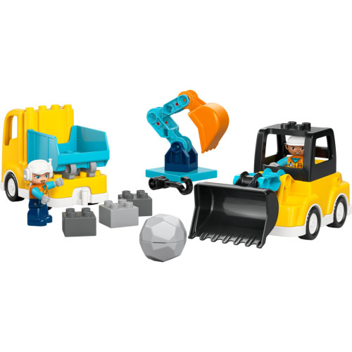 Конструктор LEGO DUPLO Town 3-в-1 Будівельна техніка (10475) – LEGO (вид 1)
