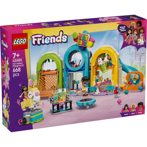 Конструктор LEGO Friends Веселий критий ігровий майданчик (42686) – LEGO