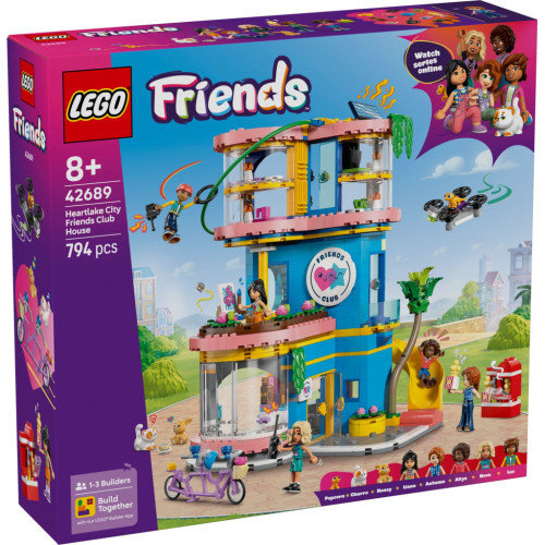 Конструктор LEGO Friends Клубний будинок друзів HLC (42689) – LEGO