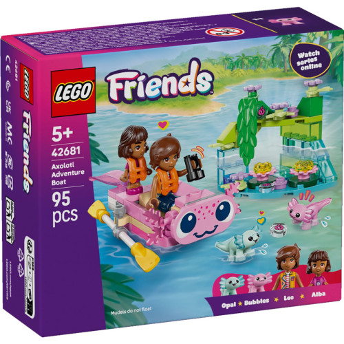 Конструктор LEGO Friends Приключенческая лодка «Аксолотль» (42681) – LEGO