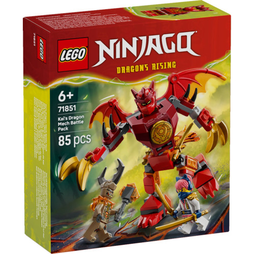 Конструктор LEGO Ninjago Боевой набор работа Дракона Кая (71851) – LEGO
