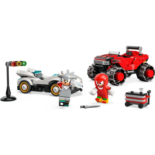 Конструктор LEGO Sonic Автомобіль Сільвера vs. монстр вантажівки Наклза (77118) – LEGO (вид 2)