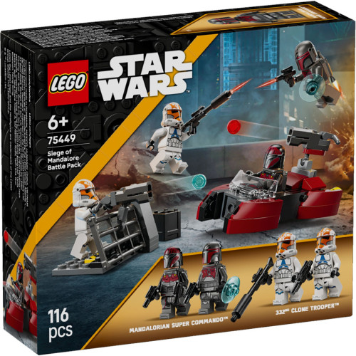Конструктор LEGO Star Wars Боевой комплект «Осада Мандалора» (75449) – LEGO