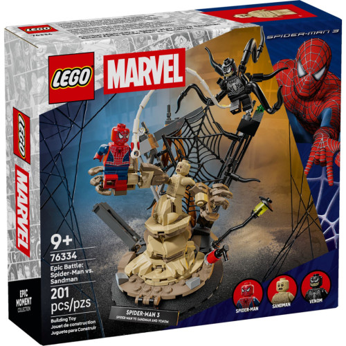 Конструктор LEGO Super Heroes Легендарна битва: Людина-павук vs. Піщана людина (76334) – LEGO