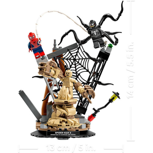 Конструктор LEGO Super Heroes Легендарна битва: Людина-павук vs. Піщана людина (76334) – LEGO (вид 2)