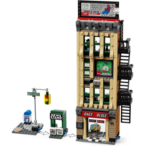 Конструктор LEGO Super Heroes Людина-павук проти Містеріо: Дейлі Б'юґл (76342) – LEGO (вид 2)