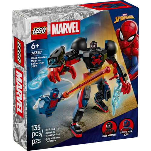 Конструктор LEGO Super Heroes Робот Майлза Моралеза vs. Людина-павук 2099 (76337) – LEGO