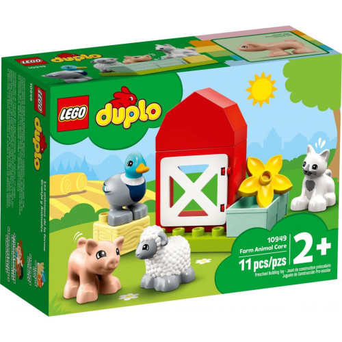 Конструктор LEGO Duplo Догляд за тваринами на фермі (10949) – LEGO
