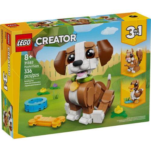 Конструктор LEGO Creator Чарівні тварини: грайливе цуценя (31382) – LEGO