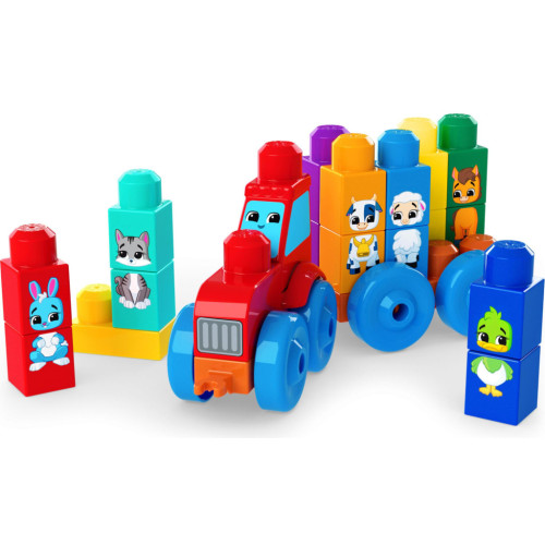 Конструктор Mega Bloks Трактор с животными (JKG33) – Mega Bloks (вид 1)