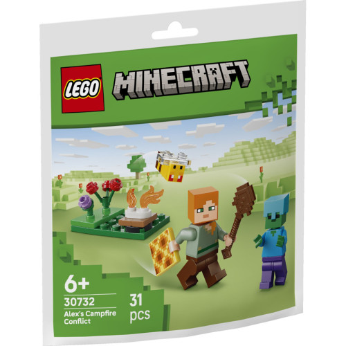 Конструктор LEGO recruitment Minecraft Конфлікт біля багаття Алекса (30732-) – LEGO