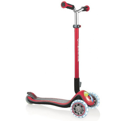 Самокат Globber Elite Prime Червоний з підсвіткою (444-802) – Globber