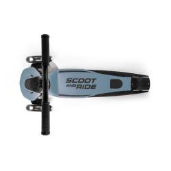 Самокат Scoot&Ride Highwaykick 5 LED Steel (SR-190117-STEEL)