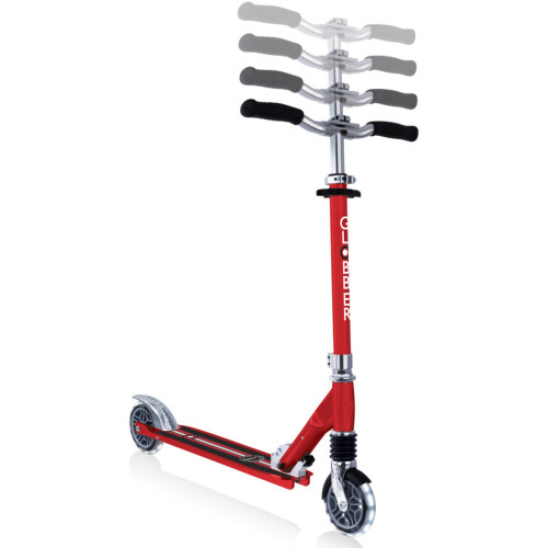 Самокат Globber Flow Element Comfort Lights колеса з підсвічуванням Червоний (727-102) – Globber (вид 2)