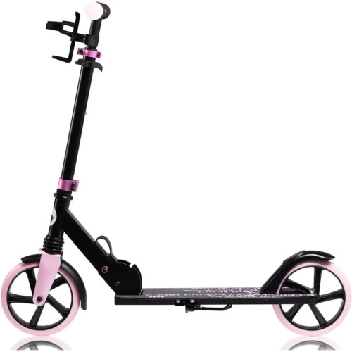 Самокат Lionelo Luca Black Carbon Pink (LO-LUCA BLACK CARBON PINK) – Lionelo (вид 1)