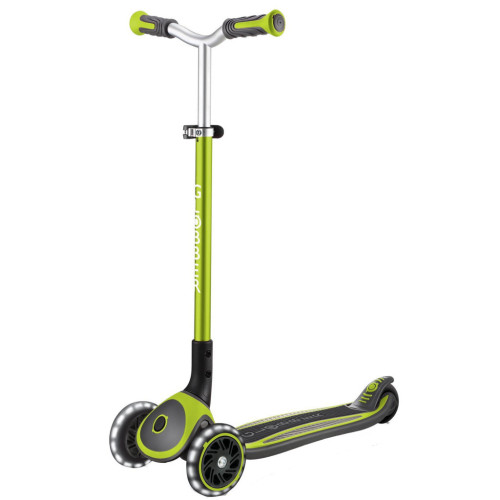 Самокат Globber MASTER LIGHTS Зелений Колеса з підсвіткою (662-116-2) – Globber