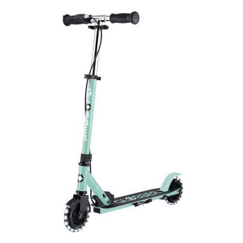 Самокат Globber Flow Element Junior Lights LED, м'ятний (729-206) – Globber