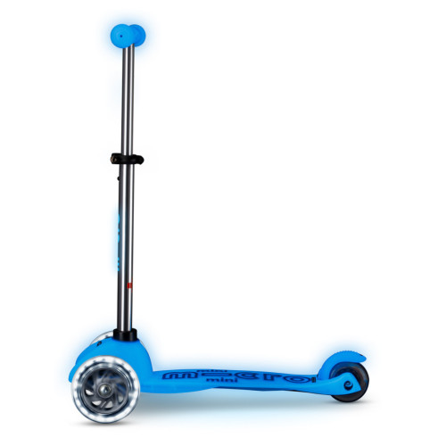 Самокат Micro Mini Deluxe Glow LED Арктичний синій (MMD215) – Micro (вид 1)