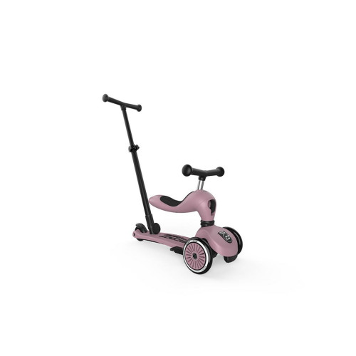 Самокат Scoot&Ride Highwaykick-1 Push and Go пастельно-бузкови (SR-240527-WILDBERRY) – Scoot&Ride