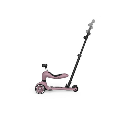 Самокат Scoot&Ride Highwaykick-1 Push and Go пастельно-бузкови (SR-240527-WILDBERRY) – Scoot&Ride (вид 2)