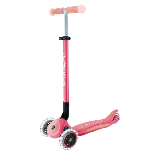 Самокат Globber Elite колеса з підсвіткою Рожевий (839-110) – Globber