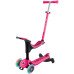 Самокат Globber Go Up Sporty 360 колеса з підсвіткою Фуксія (456-610) – Globber
