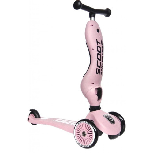 Самокат Scoot&Ride Highwaykick-1 Пастельно-розовый (SR-160629-ROSE) – Scoot&Ride (вид 1)