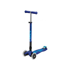 Самокат Micro Maxi Deluxe LED Темно-синій (MMD099)