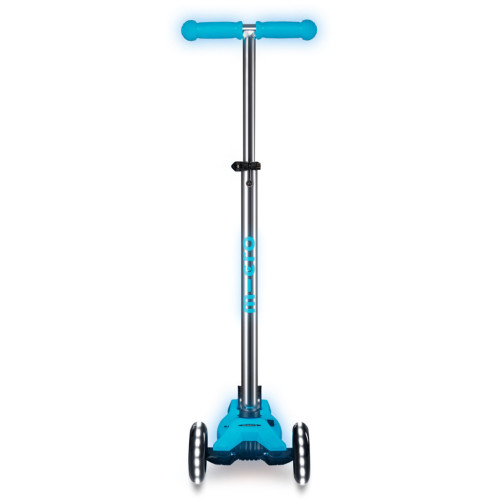 Самокат Micro серії Maxi Deluxe Glow LED" Синій кришталь" (MMD366) – Micro (вид 2)