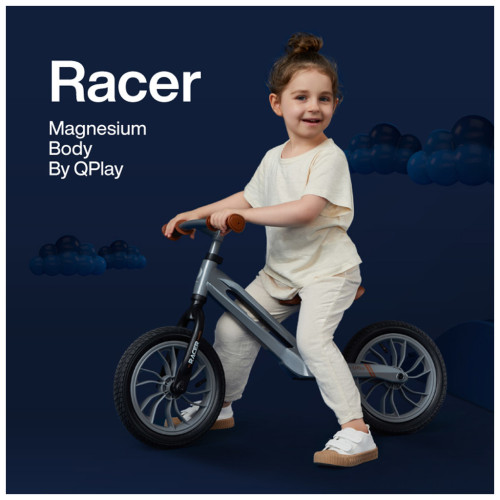 Беговел QPlay Racer с надувными колесами Red White (B-300RedWhite) – Qplay (вид 2)