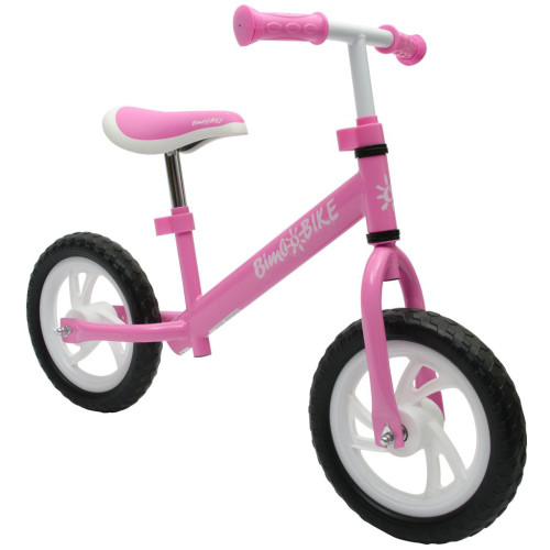 Беговел Bimbo Bike 12`, розово-белый (75901-IS) – Bimbo Bike