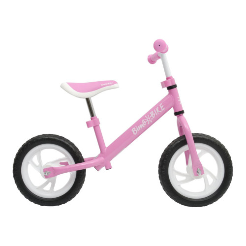 Беговел Bimbo Bike 12`, розово-белый (75901-IS) – Bimbo Bike (вид 1)
