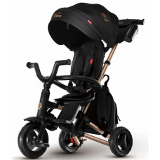 Детский велосипед QPlay Nova+ RubberGold складаний триколісний (S700Nova+RubberGold)