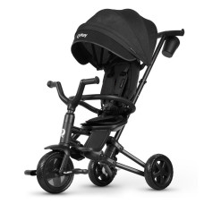 Детский велосипед QPlay Nova Niello складной трехколесный Black (S700-6NovaNielloBlack)