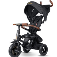 Дитячий велосипед QPlay Rito Deluxe Складаний Триколісний Black (S380-17RitoDeluxeBlack)