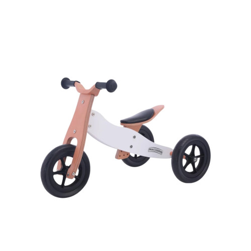 Беговел FreeON Free2Move 2 в 1 коричнево - білий (42868) – FreeON (вид 1)