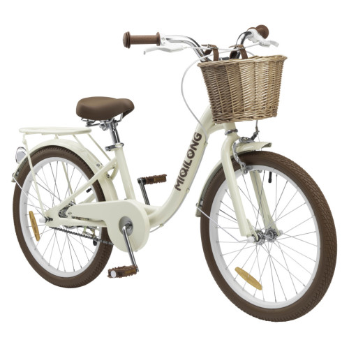 Дитячий велосипед Miqilong LS 20" бежевий (RBB-LS20-BEIGE) – Miqilong
