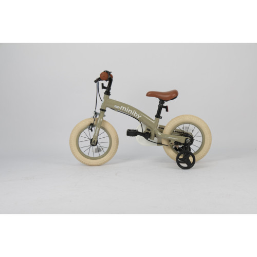 Детский велосипед QPlay Miniby 3 в1, біговел 12",Grey-Green (CB02MiniBy12Grey-Green) – Qplay (вид 2)