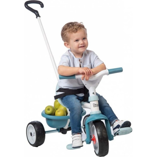 Дитячий велосипед Smoby Be Move 2 в 1 з багажником Блакитний (740331) – Smoby (вид 2)