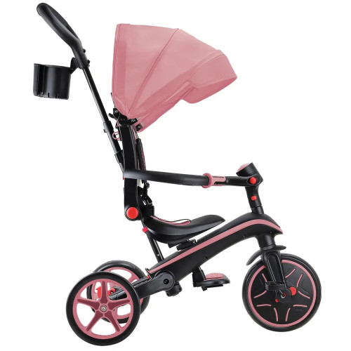 Дитячий велосипед Globber Explorer trike Foldable 4 в 1, рожевий (732-210-2) – Globber (вид 1)