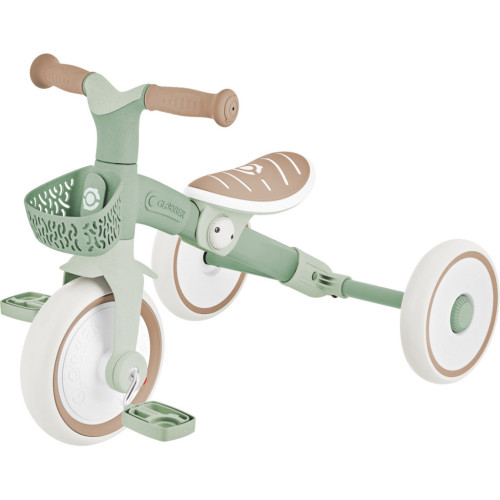 Дитячий велосипед Globber Learning trike plus 2 в 1 фісташковий (737-109) – Globber