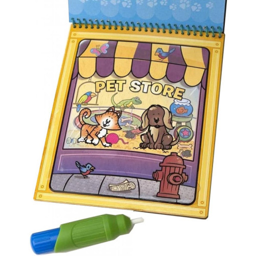 Набір для творчості Melissa&Doug Чарівна водна розмальовка Тварини (MD15376) – Melissa&Doug (вид 1)