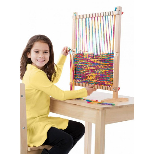 Набор для творчества Melissa&Doug Большой ткацкий станок (MD19381) – Melissa&Doug (вид 1)