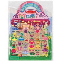 Набор для творчества Melissa&Doug Объемные многоразовые наклейки Феи (MD19414)