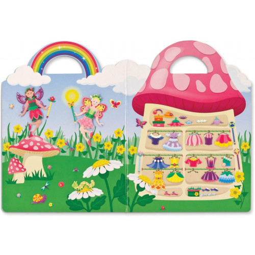 Набор для творчества Melissa&Doug Объемные многоразовые наклейки Феи (MD19414) – Melissa&Doug (вид 1)