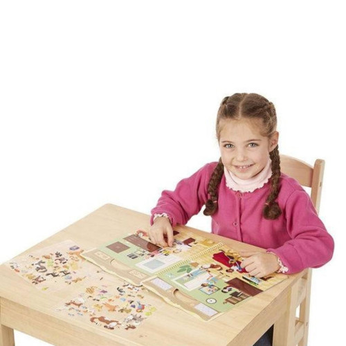 Набор для творчества Melissa&Doug Объемные многоразовые наклейки Дом для животных (MD19429) – Melissa&Doug (вид 2)
