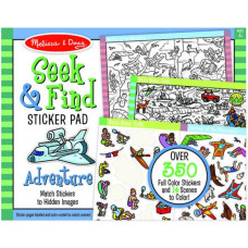 Набор для творчества Melissa&Doug Найди и наклей наклейку Приключения (MD30151)